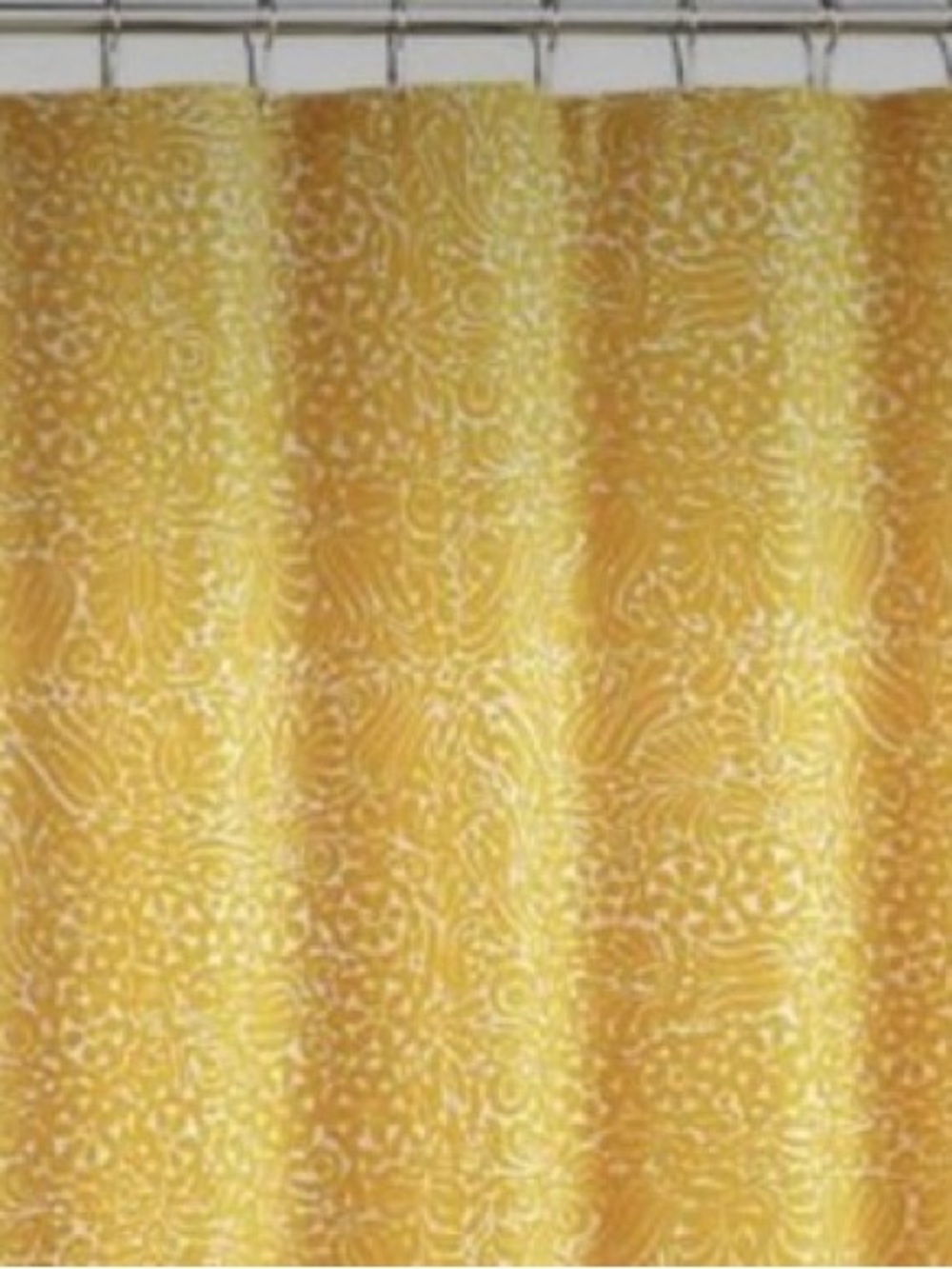 Marimekko Tamara Green and White Floral Shower Curtain - Picture 10 of 10